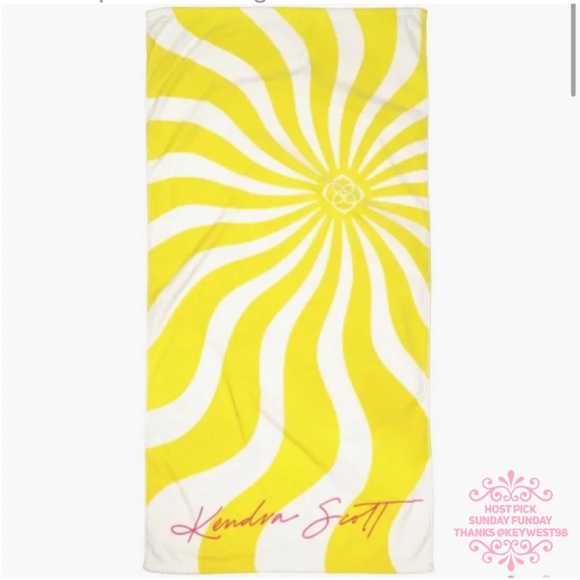 Kendra Scott Other - 🎉 HP 🎉 🆕 Kendra Scott Shine Beach Towel
